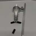 Wall Mounted Liquor Dispenser Bar Butler Bracket Solo Optic Spirit Wine Beer Alcohol Bottle Beverage Stand Revolving Nozzle Drinkware Set (1 Bottle)