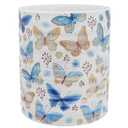 LEAZUL Kitchen Utensil Holder, 7.2″Extra Large Stable Pattern Ceramic Utensil Crock, Utensil Organizer for Countertop, Kitchen Decor, Utensil Holder for Housewarming, Wedding Gift (Butterfly)