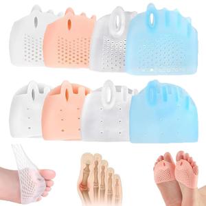 4Pairs Silicone Toe Separators for Women, Toe Separators for Women, Silicone Toe Separators for Women & Men, Bunion Corrector Cushion, Breathable Soft Gel Foot Cushions. 4Pairs Silicone Toe Separators for Women, Toe Separators for Women, Silicone Toe Separators for Women & Men, Bunion Corrector Cushion, Breathable Soft Gel Foot Cushions.
