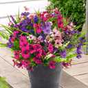 Mutcolor 12 Bundles Artificial Flowers Outdoor Silk Fake Plants UV Resistant Faux Plastic Greenery Shrubs for Home Outside Garden Front Porch Window Box Pot Planters Decor (Mix Color)