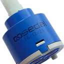 Ceramic Disc Single Handle Faucet Cartridge Replacement 1-37/64 / 40mm Diameter