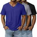 Neer 3 Pack Men's Big and Tall T-Shirts, 3-Color, 6X-Large