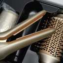 MESCOMB 6-in-1 Hot Air Styler  Hair Dryer & Air Styler with Straightener, Auto Curler, Volumizing Brushes, Frizz-Free Hair Styler for Straighting, Curling, Smoothing & Adding Volume, Not Damage (Champagne Coffee)