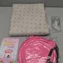 Pop Up Princess Tent with Star Light, Toys for 2 3 Year Old Girl Birthday Gift, Ball Pit for Baby with 1 Carrying Bag, Foldable Kids Play Tent for Toddlers, Two Year Old Girl Toy Indoor Outdoor