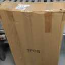 Cylinder Pedestal Stand PVC White Display Plinth Pedestal Stand Portable Sturdy Cylinder Stands cilindros para Fiestas redondos for Party Wedding Birthday Decor Cupcakes Floral Arrangement-3 PCS