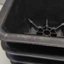 Bed Risers 4 Inch Heavy Duty, 6 Pack Durable Plastic Furniture Lifts, Supports 2200 lbs per Leg for Bed, Sofa, Desk, Non-Slip & Stackable Design