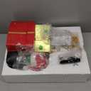 BUTILIVEEN Christmas Tree Stand Base for Artificial Trees, Penguin Statue with Decorative Gift Box Design - Tree Stand and Collar Alternative for Holiday Display