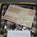 AZUMAYA KK-104BL Kotatsu Futon Comforter Rectangle Shape W90.0 x D75.0 Inches, Polyester Fabric Material, Home and Living, Navy Checked Design, This Order Comes only Futon Comforter