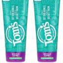 Tom's of Maine Whole Care Natural Toothpaste with Fluoride, Spearmint, 4 Oz., Pack of 2