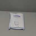 Nuzzle Pillow Cases Standard Size, 100% Cotton Pillowcases with Envelope Closure, White Pillow Covers 20 x 26 inches, Pillow Protector with 300 Thread Count Soft and Breathable