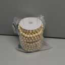 Waydress Christmas Wooden Bead Garland Rustic Farmhouse Garland Xmas Tree Bead Ornaments for Christmas Decorations, Total of 26 Feet(Wooden Color)