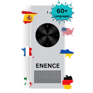 ENENCE PRO | Language Translator Device, Two Way Real-Time Voice Translation