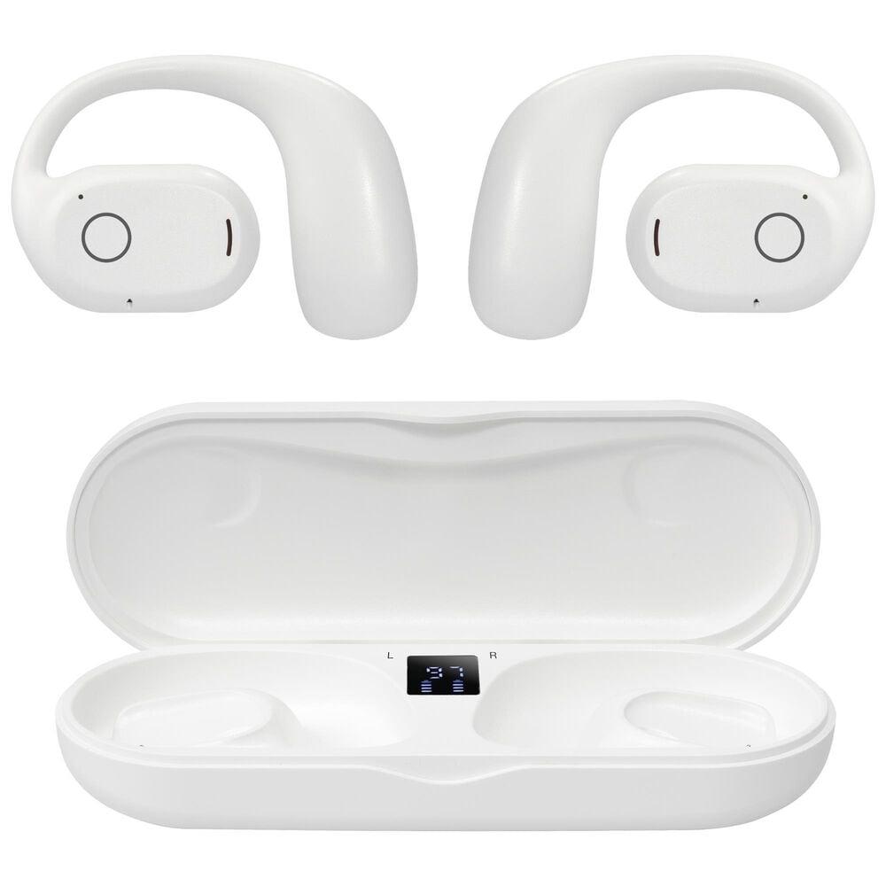iLive Driver Clear Truly Wireless Open Ear Earbuds in White