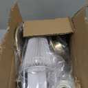 Dolymoly Gold Wall Sconces Sets of 2, Indoor Wall Light Fixtures with Fabric Lampshade, Pleated Fabric Wall Lamp Dresser Hardwired Lamp Wall Lighting Fixture for Bedroom Living Room Porch Dining Room