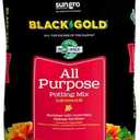 Sun Gro Horticulture SUNGRO HORTICULTURE 16-Quart Black Gold 1310102 Purpose Potting Soil With Control, Brown/A