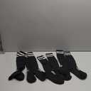 6 Pairs Kids Soccer Stretchy Knee High Tube Socks Colorful Football Athletic Team Socks for Boys Girls (4-8 Years)