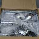 Tajsoon Heavy Duty Clothes Rack Foldable Garment Rack with Wheels and Extendable Rod, Freestanding Clothing Rack for Hanging Clothes, Adjustable  Collapsible Rolling Racks with Bottom Shelf, Chrome