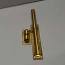 Alise 10 inch Barrel Bolt Latch,Slide Bolt Latch,Heavy Duty Solid SUS304 Stainless Steel Slide Lock for Wooden Fence,Barn Door,Interior or Outdoor Door Gold MS9200-G