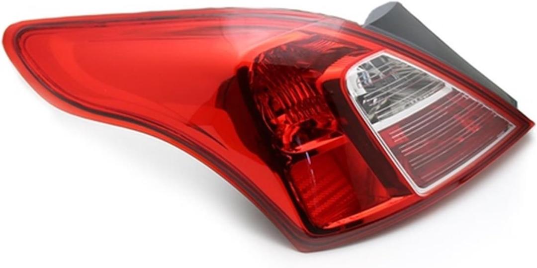 Car Rear Light Assemblies Compatible with Nissan for Versa 2011-2017 Tail Light Assembly Cover Brake Light Reversing Light Turn Light Shell Tail Light Car Accessories(Left)