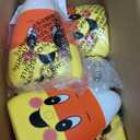 5 Pack Enchanting Candy Corn Pathway Lights Outdoor, UL Certified Plug-in Halloween Decorations, Whimsical Waterproof Yard Stakes for a Magical Trick-or-Treat Walkway & Festive Garden Party (Orange, Yellow, White)