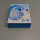 iClever BTH22 Kids Bluetooth Headphones, 60H Play Time, 74/85 dBA Safe Volume, Bluetooth 5.4, USB C, Over Ear Kids Headphones Wireless with Mic AUX Cord for iPad/Tablet/Travel/School, Red