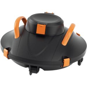 Cordless Robotic Pool Cleaner, Lasts 110 Min, Smart Sensor, Automatic Vacuum for Above-Ground Pools up to 914 Sq.ft, Portable