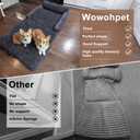 Foldable Human Dog Bed Large Dog Beds for Adult Orthopedic