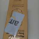 San Jamar Timeless Manual Foam Soap Dispenser, Black, Universal Bulk Soap Compatible, Wall Mount, with Viewing Window