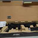 Full Auto SBR CO2-Powered BB Air Gun with Dual Action Capability (Black)