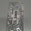 18pcs Crystal Christmas Ornaments for Tree Decorations-Hanging Acrylic Snowflake Icicle Ornaments with Drop Pendants for Winter Wonderland Chandelier Crystals Decorations Supplies