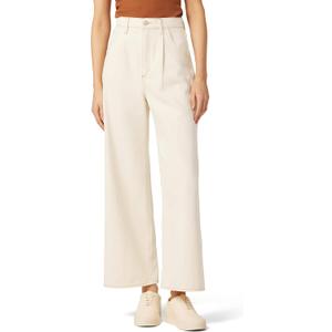 Joe's Jeans Women's The Pleated Wide Leg Ankle (33, Natural)