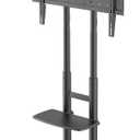 Kanto MTM86PL Rolling TV Stand for 55-inch to 86-inch TVs and Interactive Displays | Black