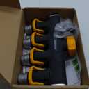 Melnor 65135AMZ 4 Way Lever Flow Through Valve Connector Bundle, Yellow, Black