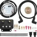 No.53-660 Single Fire Programmable Ignition Coil Kit for Harley, for Big Twin 1970-1999 (Except Twin Cam), for Sportster 1986-2003 (Except S Models), Single Fire Ignition Module