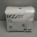 Mayfair Linen 100% Egyptian Cotton Twin XL Size Sheets Set - Luxury 600 Series Voyage Collection Twin XL Cotton Sheets (3 PC, Light Blue), Soft, Cooling, 16" Deep Pocket Hotel Collection Sheets Set