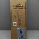 Coolaroo Original Elevated Dog Bed - Breathable Off-The-Ground Pet Bed with Cooling Fabric, Joint Relief & Moisture-Resistant Fabric, 100% Recyclable, Easy Clean, Nutmeg, Large