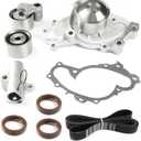 Engine Timing Belt Kit with Water Pump, TKT-024 for Toyota Solara 3.0L, for Toyota Camry 1994-2001, for Toyota Sienna 1998-2003,for Lexus ES300 RX300 3.0L V6 1MZFE DOHC