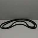 uxcell BX57 EPDM V-Belt, Raw Edge Cogged Industrial Rubber V Belt 0.67" Width x 57" Inside Circumference