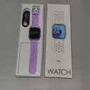 MgaoLo Kids Smart Watch 1.85" Upgrade - Fitness Tracker with Heart Rate Sleep Monitor, 100+ Sports Modes, 12 Puzzle Games, Activity Tracker for Boys Girls Outdoor Fun (Purple)