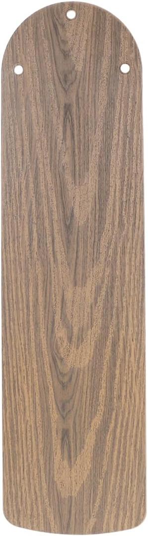 SHINEOFI 21" Fan Blades Plastic Ceiling Fan Replacement Blades Set for Outdoor And Indoor Weatherproof Wood Grain Paddles for Home Patio Bedroom,khaki