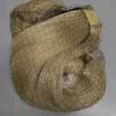 FESHFEN Ponytail Extensions - 24 Inch Long Straight Ash Blonde Wrap Around Synthetic Ponytails Hair Piece Pony Tail Hair Extensions Hairpieces for Women