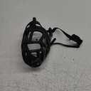 BARKLESS Dog Muzzle, Basket Muzzle for Biting, Chewing and Scavenging, Humane Cage Mouth Cover, Perfect for Grooming and Training Large Aggressive Reactive Dogs (L, Black)