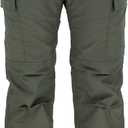LAPG Women's Stretch Core Cargo Tactical Pants, Elastic Waistband, High Rise, Relaxed Fit, Outdoor Work Pants, Multi-Color (Od Green, 4 Short)