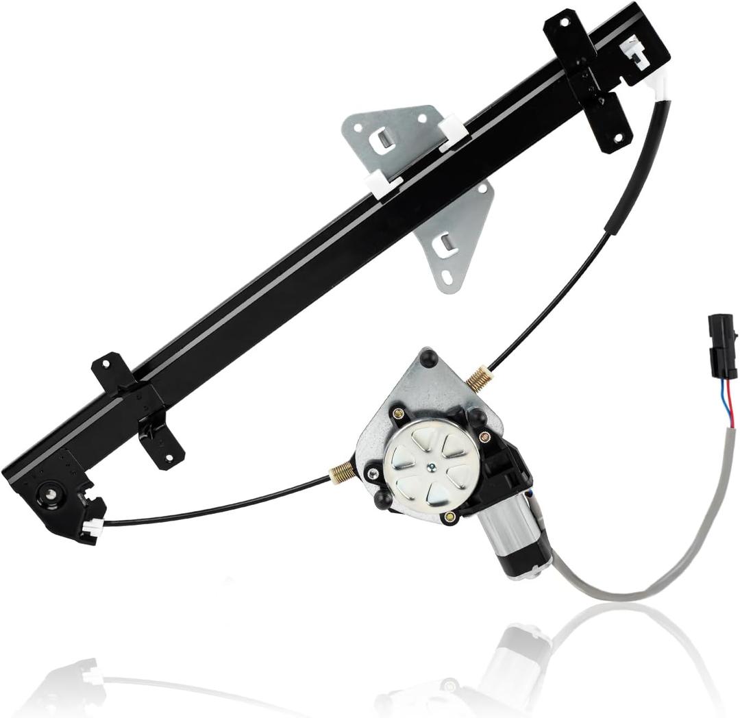 Rear Passenger Side Power Window Regulator Assembly with Motor Compatible for Dodge Durango Sport 1998-2003 Dakota Pickup 2000-2004 Right Replace 741-599 55256494AB 55256494, HG-078