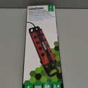 Metal Workshop Surge Protector Power Strip with 2 USB Ports - 8 Spaced Outlets, 500J Surge & Overload Protection, 4FT 14AWG Cord, Rugged Metal Housing, 125V/15A/1875W, Ideal for Indoor Workshop