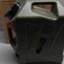 Water Container Water Jug with Spigot with (3.2-5) Gallons Portable No Leakage for Camping,Vehicle, Car, Hiking, Hurricane Supplies RV (409.6 Ounces, Green)