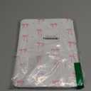 Feams for iPad (A16) 11th Generation 11 Inch Case 2025, iPad 10th Generation 10.9 Inch 2022, Slim Clear Back Cover with Pencil Holder & Auto Sleep, Pink Bow