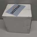 U-QE 100 Piece Ivory Scalloped Plastic Plates for Party with Gold Rim - Plastic Party Plates Disposable Heavy Duty - High End Disposable Plates Include 50pcs Dinner Plates 9"&50pcs Dessert Plates 6.5"