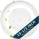 Microwave Glass Turntable Plate 13 1/2 inch Replacement for Pana-Sonic Frig-idaire G-E 13.5 inch Microwave Glass Plate Replace 5304464116 F06015Q00AP A06014T00AP WB49X10114 5304509621 by Fetechmate
