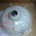 10'' Diameter Outdoor Gooseneck Barn Light Fixture with Wall Mount, White Exterior Waterproof Porch Barn Door Wall Lantern, Farmhouse Outdoor Wall Sconce, 1 Pack, LM2201-WH